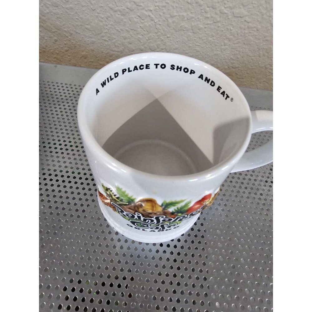 Rainforest Cafe Orlando Souvenir Coffee Mug Amimal Kingdom